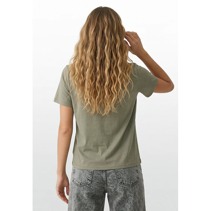 Polera Arte Mujer Verde 3