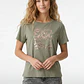 Polera Arte Mujer Verde - Miniatura 1