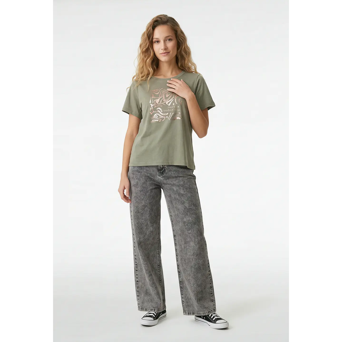 Polera Arte Mujer Verde 4