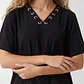 Polera Escote Mujer Negro - Miniatura 2