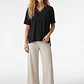 Polera Escote Mujer Negro - Miniatura 4