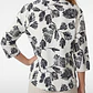 Polera Flor Mujer Manga 3/4 Crudo - Miniatura 3