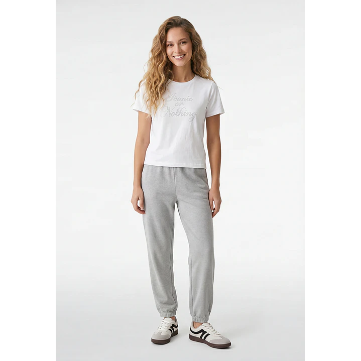 Polera Strass Mujer Blanco 4