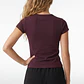 Polera Strass Mujer Burdeo - Miniatura 3