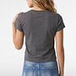 Polera Tachas Mujer Gris - Miniatura 3