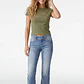 Polera Tachas Mujer Verde - Miniatura 4