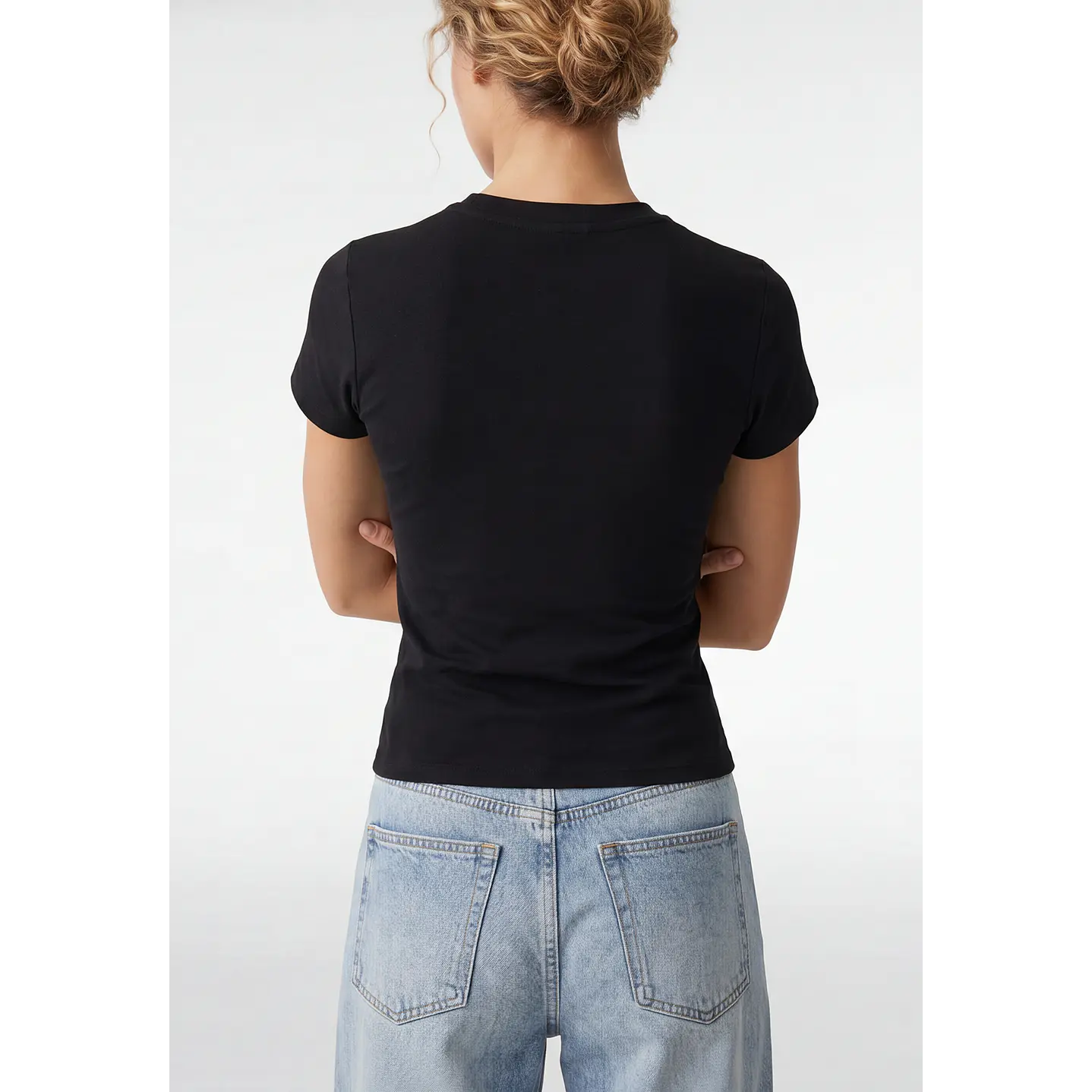 Polera Alas Mujer Negro 3