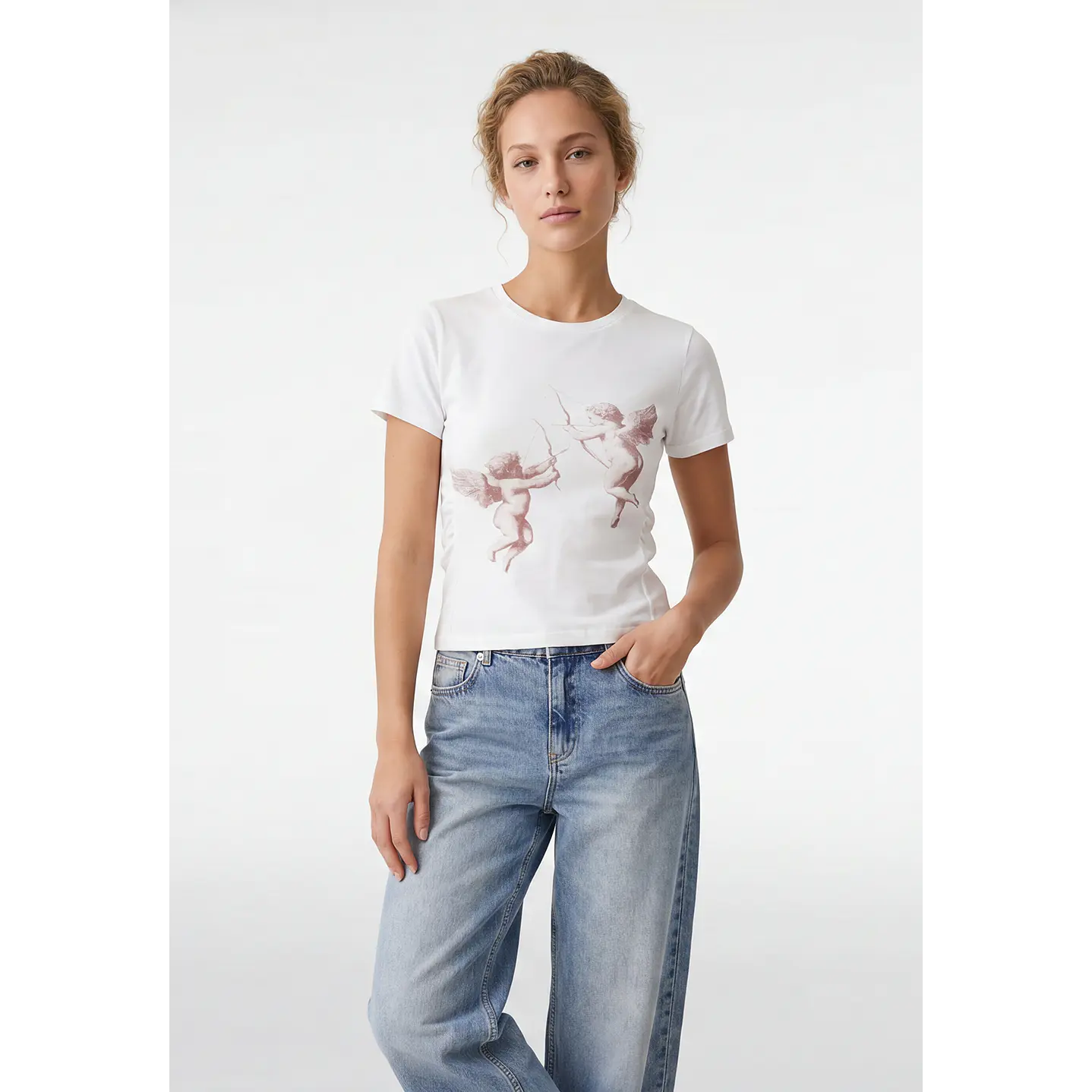 Polera Angeles Mujer Crudo 1
