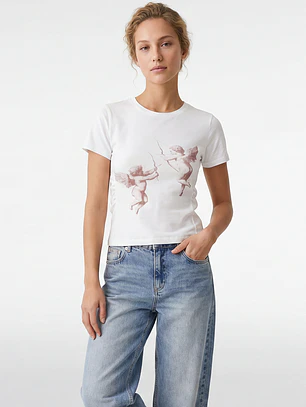 Polera Angeles Mujer Crudo