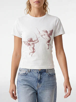 Polera Angeles Mujer Crudo