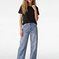 Jeans Baggy Mujer Azul - Miniatura 4
