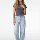 Jeans Wide Leg Mujer Celeste - Miniatura 3