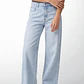 Jeans Wide Leg Mujer Celeste - Miniatura 1
