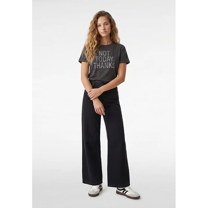 Jeans Strass Mujer Negro 3