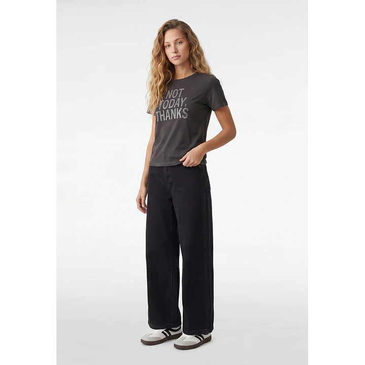 Jeans Strass Mujer Negro 4