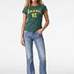 Polera Brasil Mujer Verde - Miniatura 4