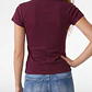 Polera Brasil Mujer Burdeo - Miniatura 3