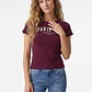 Polera Brasil Mujer Burdeo - Miniatura 1