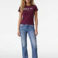 Polera Brasil Mujer Burdeo - Miniatura 4