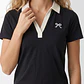 Polera Polo Mujer Negro - Miniatura 2