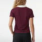 Polera Polo Mujer Burdeo - Miniatura 3