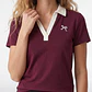 Polera Polo Mujer Burdeo - Miniatura 2