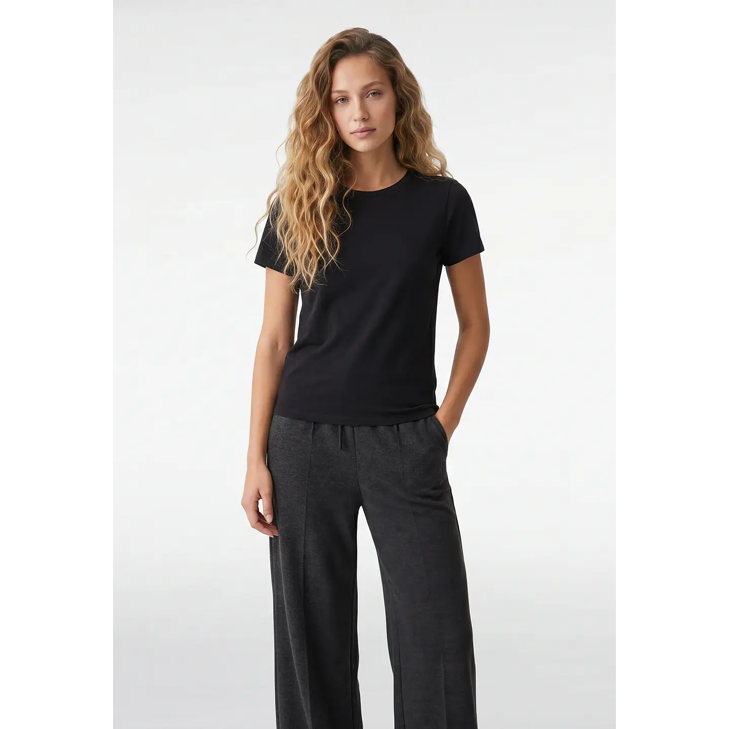 Polera Active Mujer Negro 1