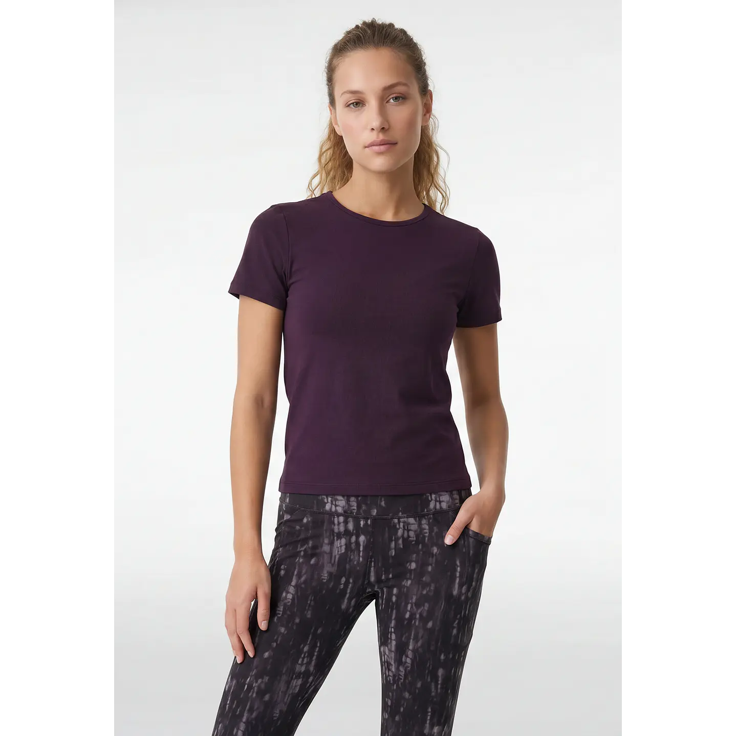 Polera Active Mujer Morado 1