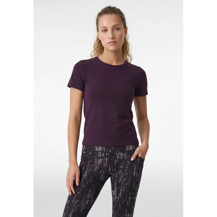 Polera Active Mujer Morado 1