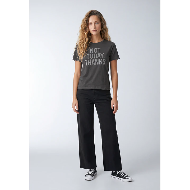 Polera Strass Mujer Gris 4