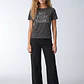 Polera Strass Mujer Gris - Miniatura 4