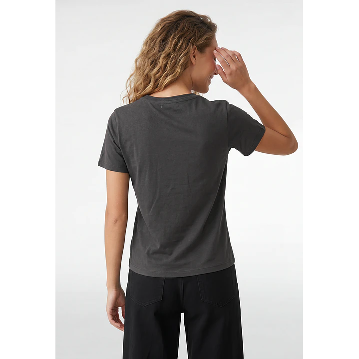 Polera Strass Mujer Gris 3