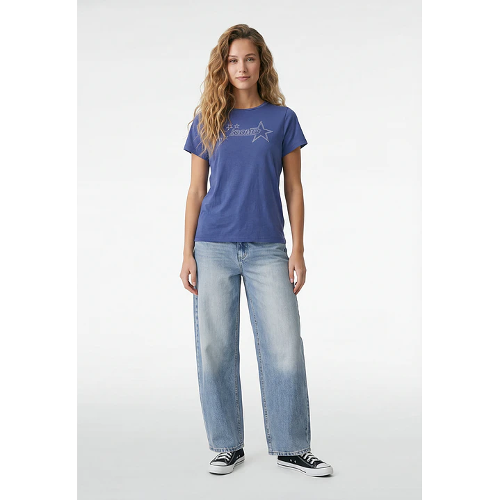 Polera Est Varios Mujer Morado 4