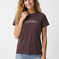Polera Est Varios Mujer Café - Miniatura 1