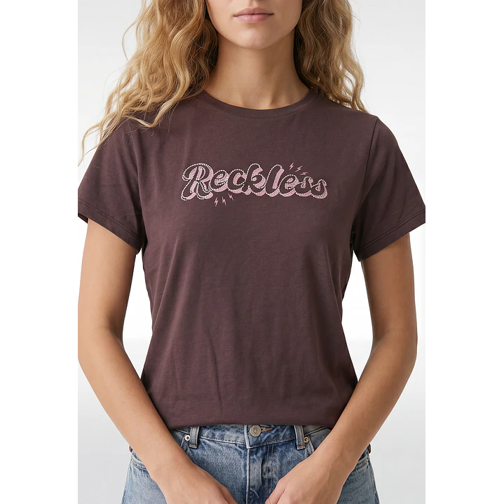 Polera Est Varios Mujer Café 2
