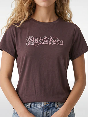 Polera Est Varios Mujer Café