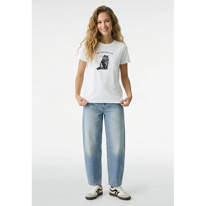 Polera Est Varios Mujer Blanco 4