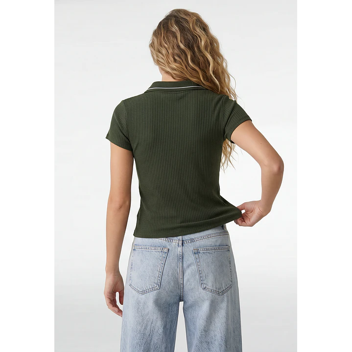 Polera Polo Mujer Verde 3