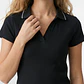 Polera Polo Mujer Negro - Miniatura 2
