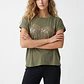 Polera Mariposa Mujer Verde - Miniatura 1