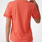 Polera Aplicación Mujer Coral - Miniatura 3