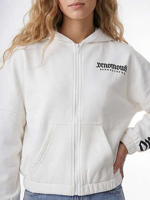 Polerón Crop Mujer Crudo