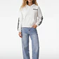 Polerón Crop Mujer Crudo - Miniatura 4