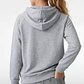 Polerón Liso Mujer Gris - Miniatura 3