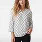 Blusa Chic Mujer Manga 3/4 Crudo - Miniatura 1