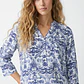 Blusa Chic Mujer Manga 3/4 Blanco - Miniatura 2