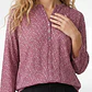 Blusa Chic Mujer Manga 3/4 Rosado - Miniatura 2