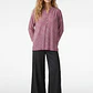 Blusa Chic Mujer Manga 3/4 Rosado - Miniatura 4
