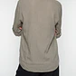 Blusa Lino Mujer Manga Larga Beige - Miniatura 3