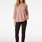 Blusa Strass Mujer Manga 3/4 Rosado - Miniatura 4